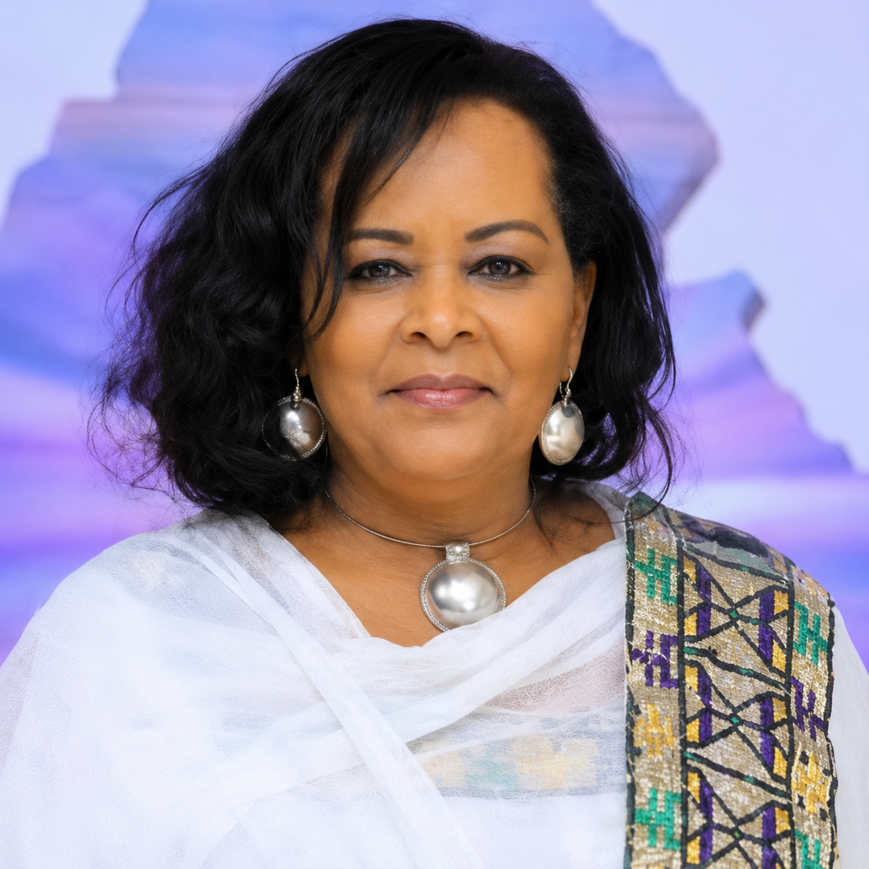 Founder portrait of Ms. Frealem Shibabaw